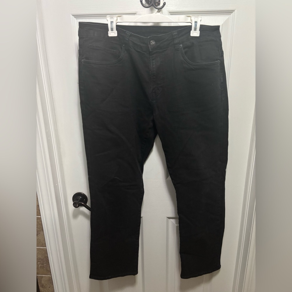 Buffalo David Button Straight Six Mens Jeans